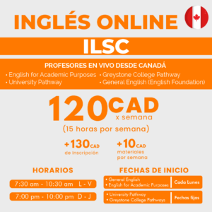 curso de inglés online canadá